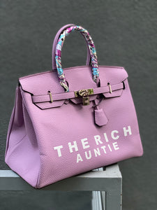 The Rich Auntie Tote (Lavender)